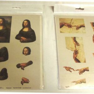 TBZ Card Making Pack 3D Decoupage Sheets Cards and Envelopes Mona Lisa