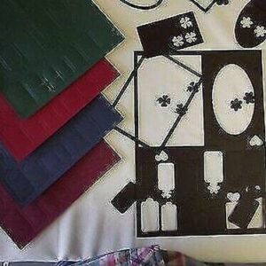 Crafters Delight Die Cuts for Decorating Cards,Gift Boxes Dark Colours