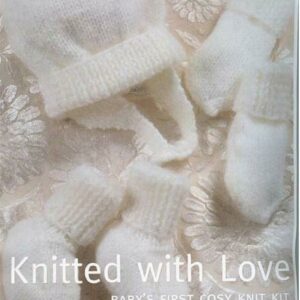 Patons Fairytale DK Knitted With Love Baby First Cosy Knit Kit BLUE