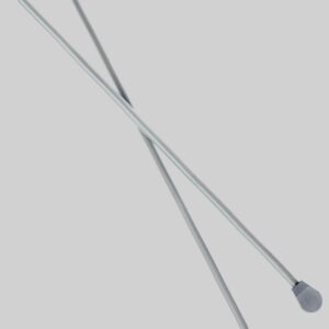 DIS Lesur Metal Knitting Needles / Pins 2.75mm x 35cm