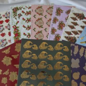 TBZ Pack of 50 Assorted Card Decoupage Sheets