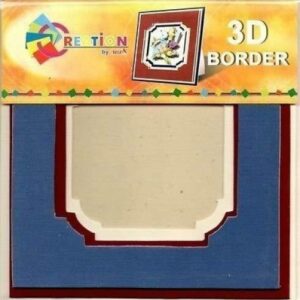 Creation By TBZ Card Making Decoupage 3D Border Mount 521130
