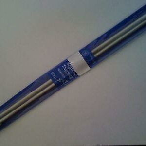 DIS Lesur Metal Knitting Needles / Pins 9mm x 35cm