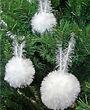 Patons Whisper Christmas Decorations Knitting Kit White