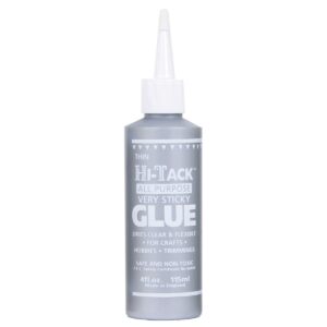 Impex Hi-Tack All Purpose Crafts & Hobby Glue SILVER