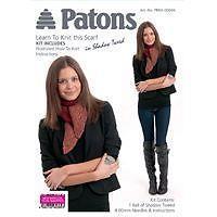 Patons Learn To Knit A Scalf In Shadow Tweed Knitting Wool / Yarn Kit