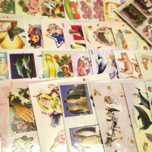 TBZ 50,000 Assorted A4 3D Embossed Decoupage Sheets,