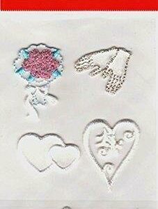 IMPEX TRIMITS - Self Adhesive Embroidered Embellishments TP0015 Accessories