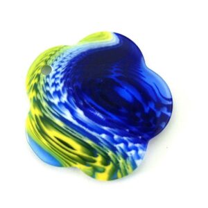 IMPEX TRIMITS JEWELLERY - BLUE 5 SIDED SHAPE RT31