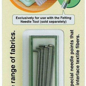 Clover Needle Felting Tool - FINE WEIGHT REFILL NEEDLES