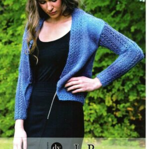 DIS DY Choice Knitting Pattern - La Paz Aran Yarn - Ladies Cardigan DYP207