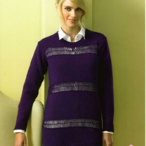 Stylecraft Knitting Pattern - Luxury Wool Rich DK Yarn - SWEATER - 8556