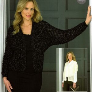 Stylecraft Knitting Pattern - Twilight DK Yarn - CARDIGAN and WAISTCOAT - 8898