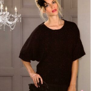 Stylecraft Knitting Pattern - Twilight DK Yarn - LADIES OVERSIZED TOP - 8674