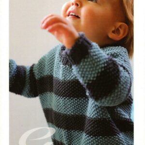 DIS Ella Rae Knitting Pattern Phoenix DK Yarn CHILD'S SWEATER - ER1901