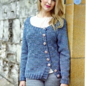 Stylecraft Knitting Pattern - Trendsetter Chunky Yarn - BELLE CARDIGAN - 8875
