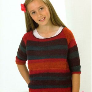 Stylecraft Knitting Pattern - Vision DK Yarn - CHILDRENS SWEATERS 8802