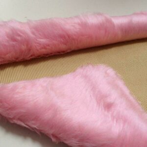 Luxury Soft Faux Fur Fabric Rug - PINK