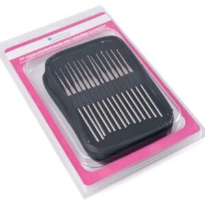 Crochet Hook Set in Case (24 Piece)