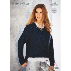 Stylecraft Knitting Pattern - Eskimo Kisses DK Yarn - LADIES SWEATERS 9052