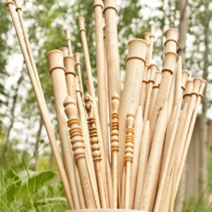 Brittany BIRCH Double Point Ended Knitting Needles / Pins 3mm x 7.5"