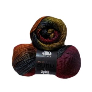 Cygnet Boho Spirit Double Knitting Yarn Wool 100g - 6464 Folk