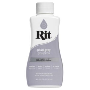 Rit All Purpose Fabric LIQUID Dye - PEARL GREY