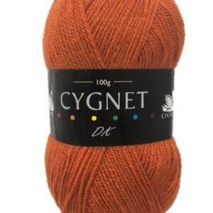 Cygnet DK Double Knitting Acrylic Yarn Wool 100g - 4888 BURNT ORANGE