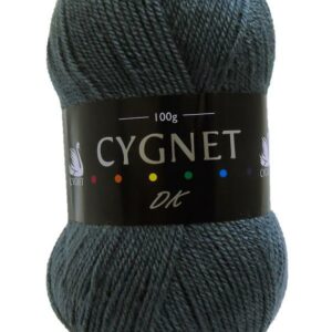 Cygnet DK Double Knitting Acrylic Yarn Wool 100g - 131 Charcoal