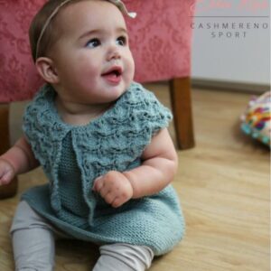 Ella Rae Cashmereno Sport Baby Knitting Pattern - Finella ER1093