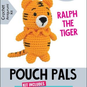 Knitty Critters - Pouch Pals - Ralph The Tiger
