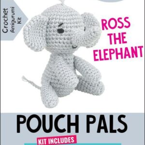 Knitty Critters - Pouch Pals - Ross the Elephant