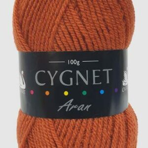 Cygnet Aran Knitting Yarn 100g 488 Saffron