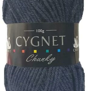 Cygnet Chunky Knitting Yarn 100g 319 Denim
