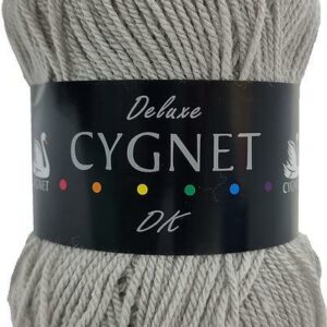 Cygnet DK Double Knitting Acrylic Yarn 100g 130 Silver