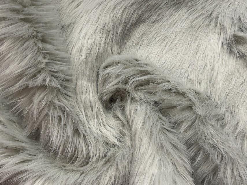 LONG Pile Fun Faux Fur Fabric Material - RED & BLACK MIX - CRS Fur Fabrics LONG Pile Fun Faux Fur Fabric Material - RED & BLACK MIX - CRS Fur Fabrics
