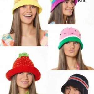 King Cole DK Knitting Pattern Hats 5864