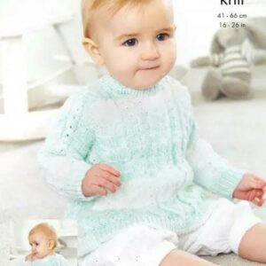 King Cole DK Knitting Pattern Cardigan and Tunic 5775