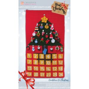 Knitty Critters Make Christmas Crochet Kit - Advent Calendar