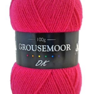 Cygnet Grousemoor DK Knitting Yarn 100g With Wool 419 Rhubarb