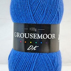 Cygnet Grousemoor DK Knitting Yarn 100g With Wool 156 Cornflower