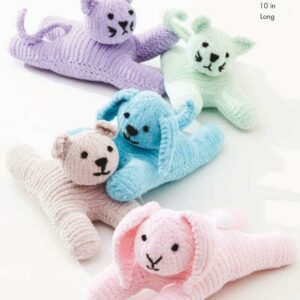 King Cole Yummy Knitting Pattern Laying Toys 9061