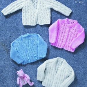 King Cole DK Knitting Pattern Cardigans 2908