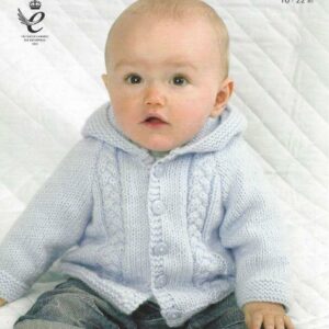 King Cole Aran Knitting Pattern Jackets 3133