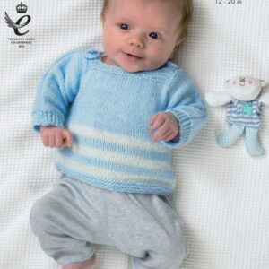 King Cole DK or 4ply Knitting Pattern Jacket Sweater Gilet and Moccasins 3695