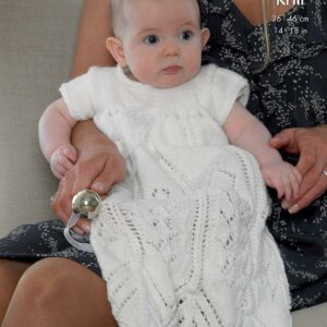 King Cole DK Knitting Pattern Christenign Set 3536