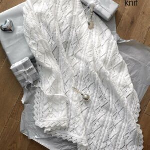 King Cole DK or 4ply Knitting Pattern Shawls 3507