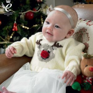 King Cole DK Knitting Pattern Christmas Sweaters 3804