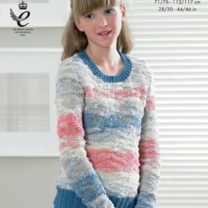 King Cole Opium Easy Knit Knitting Pattern Sweater and Top 4187
