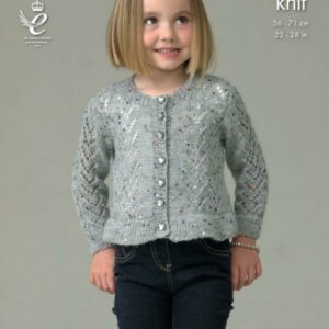 King Cole DK Knitting Pattern Cardigan and Top 4407